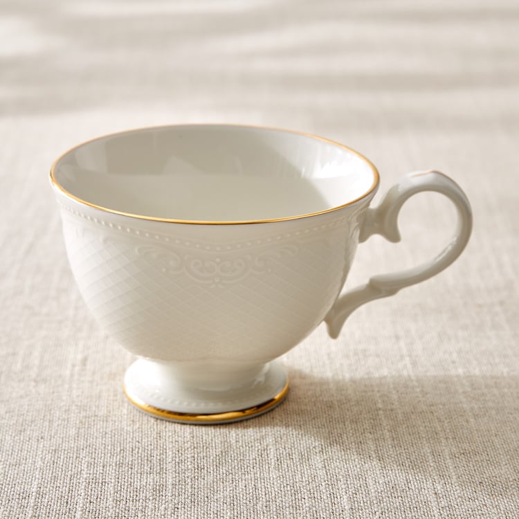 Marshmallow Ext Sicily Porcelain Cup and Saucer - 250ml