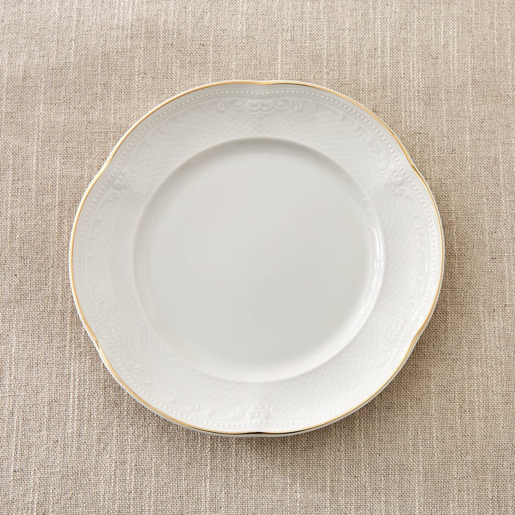 Marshmallow Ext Sicily Porcelain Side Plate - 21cm