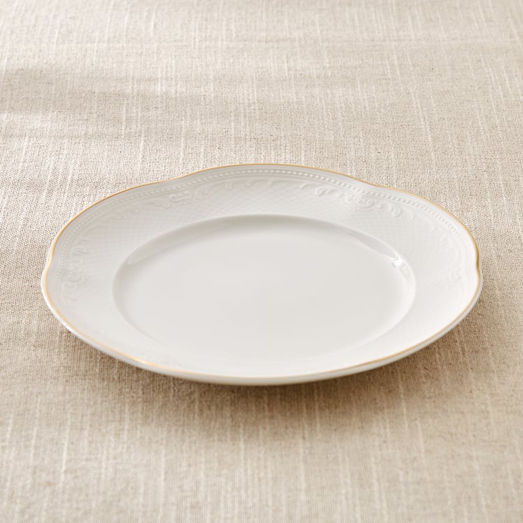 Marshmallow Ext Sicily Porcelain Side Plate - 21cm