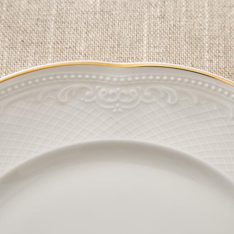 Marshmallow Ext Sicily Porcelain Side Plate - 21cm