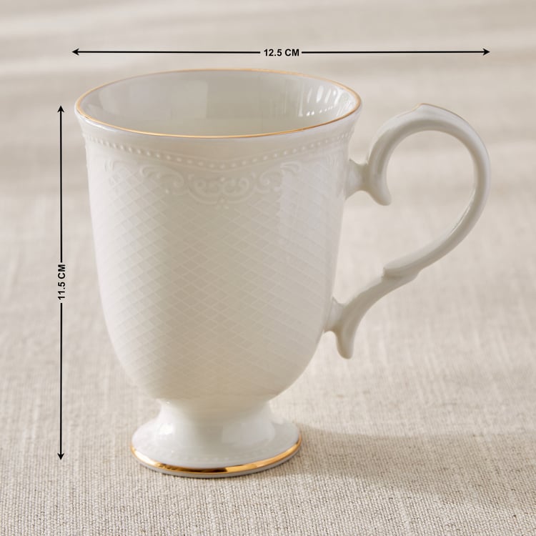 Marshmallow Ext Sicily Porcelain Coffee Mug - 280ml