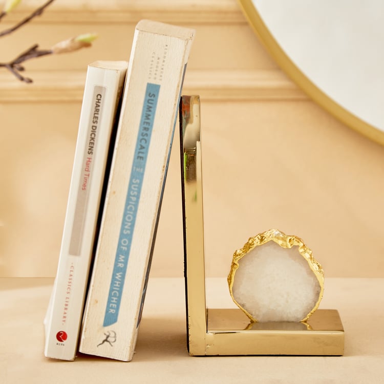 Eternity Vogue Pearl Metal Bookend