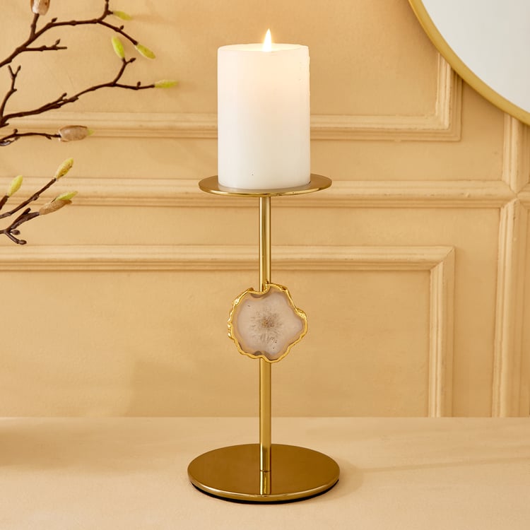 Eternity Vogue Pearl Metal Candle Holder