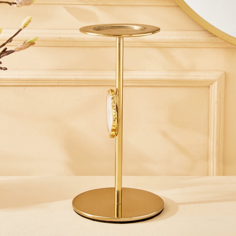 Eternity Vogue Pearl Metal Candle Holder