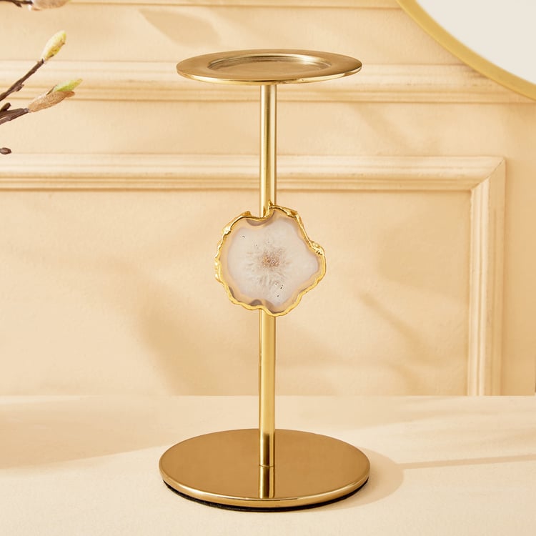 Eternity Vogue Pearl Metal Candle Holder