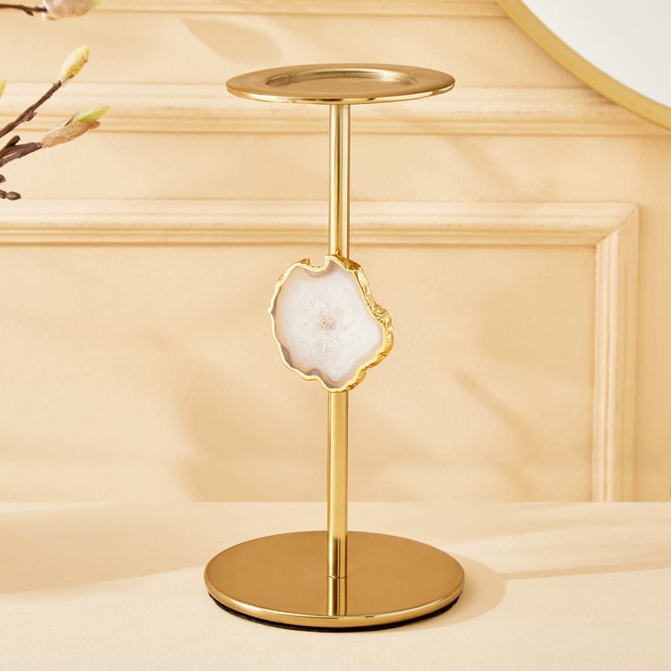 Eternity Vogue Pearl Metal Candle Holder