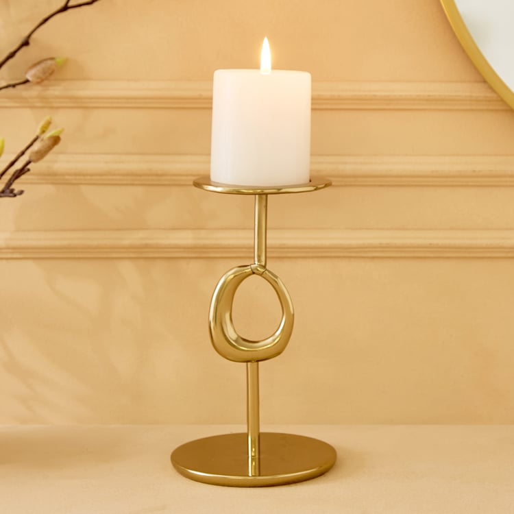 Eternity Vogue Pearl Metal Ring Candle Holder