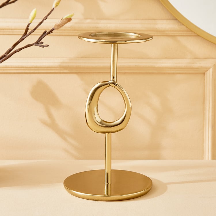 Eternity Vogue Pearl Metal Ring Candle Holder