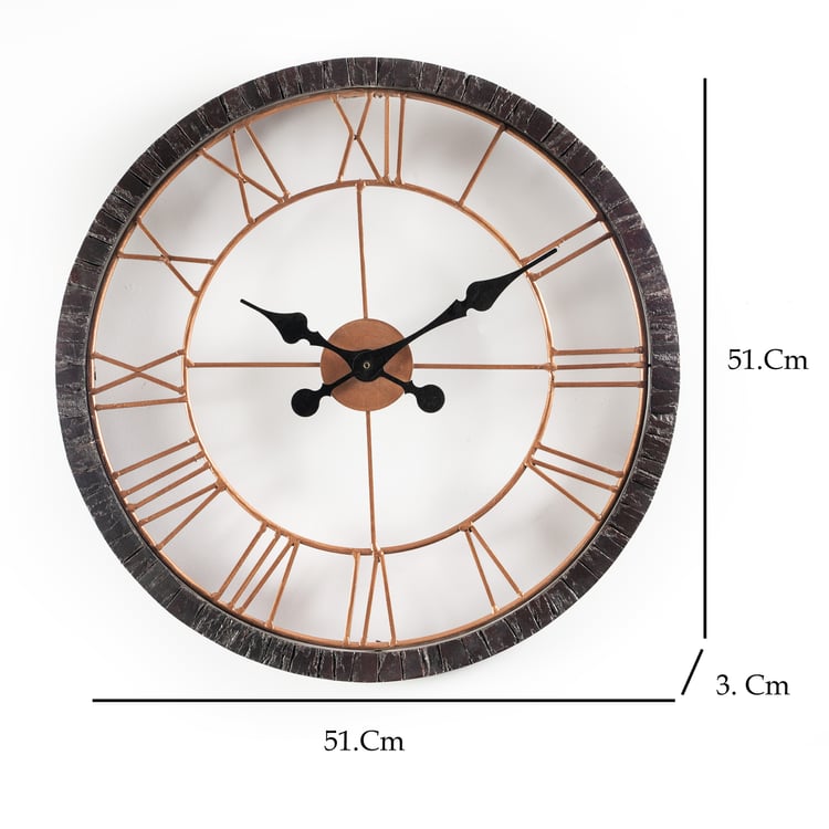 VEDAS Nora Metal Wall Clock - 51 cm