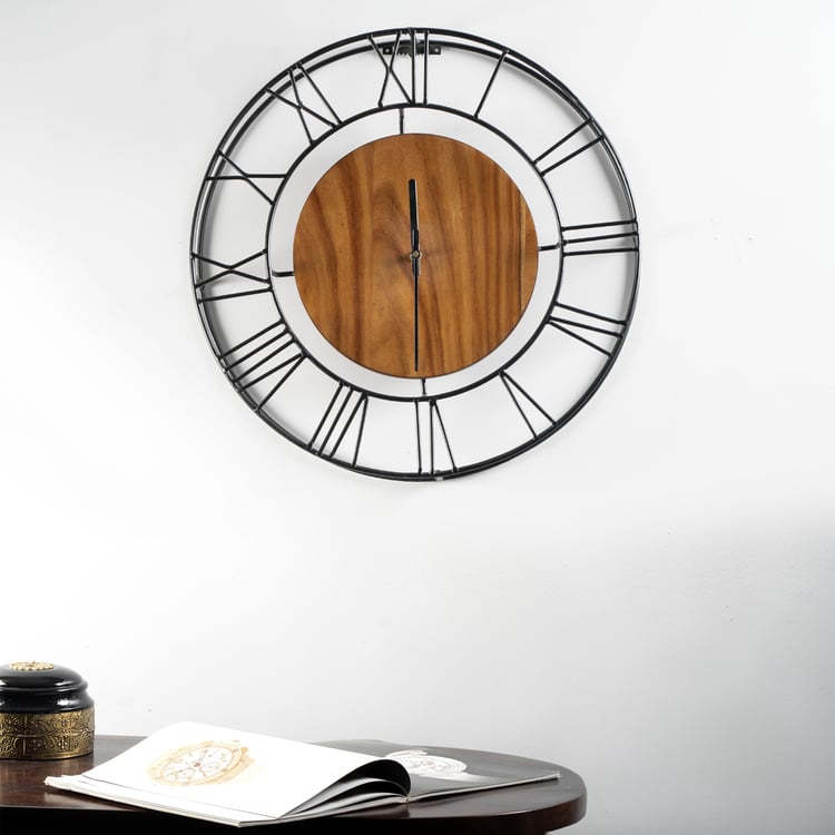 VEDAS Ember Metal Wall Clock - 46 cm