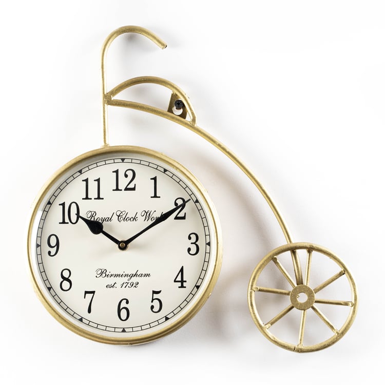 VEDAS Ancient Wheel Wall Clock - 35 cm