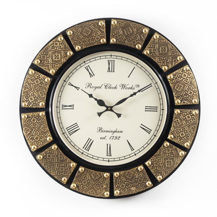 VEDAS Zian Metal Wall Clock - 46cm