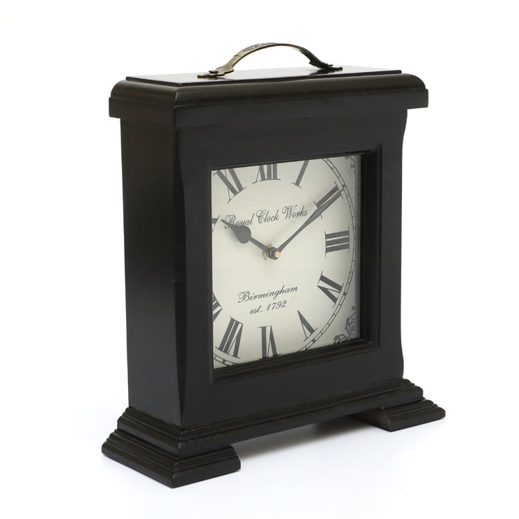 VEDAS Deval Metal Table Clock - 28cm