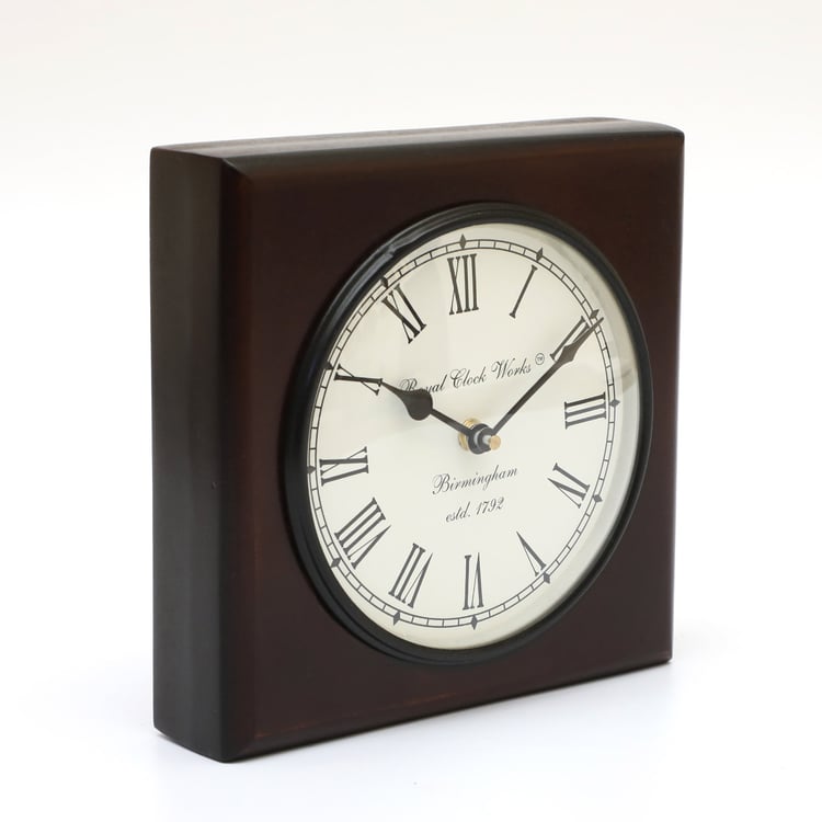 VEDAS Utsa Metal Table Clock - 20cm