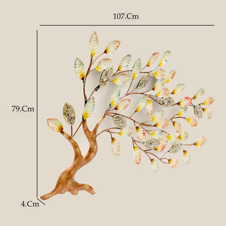 VEDAS Umang Metal Tree Wall Accent