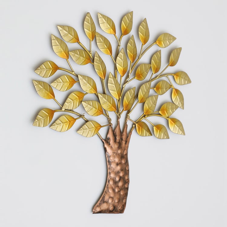 VEDAS Ava Metal Tree of Wisdom and Life Wall Accent