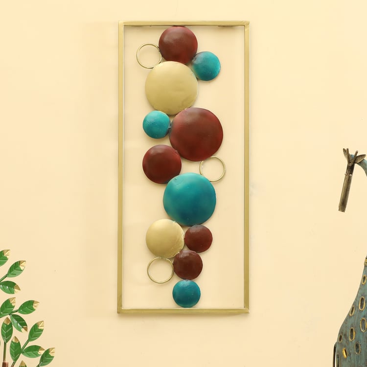 VEDAS Bubbles Metal Wall Accent