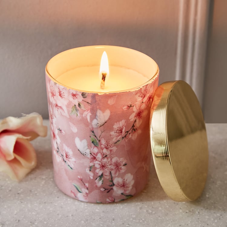 Senorita Floral Scented Jar Candle