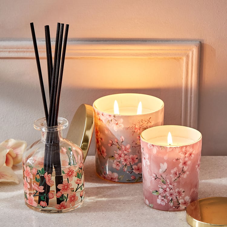 Senorita Floral Scented 2-Wick Jar Candle