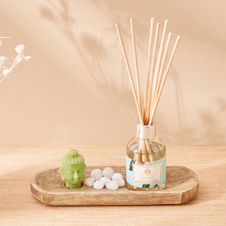 Divine 4Pcs Buddha Reed Diffuser Set