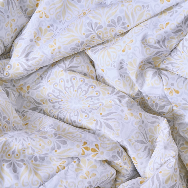 Oxford Mirage Maize Cotton Printed Double Comforter