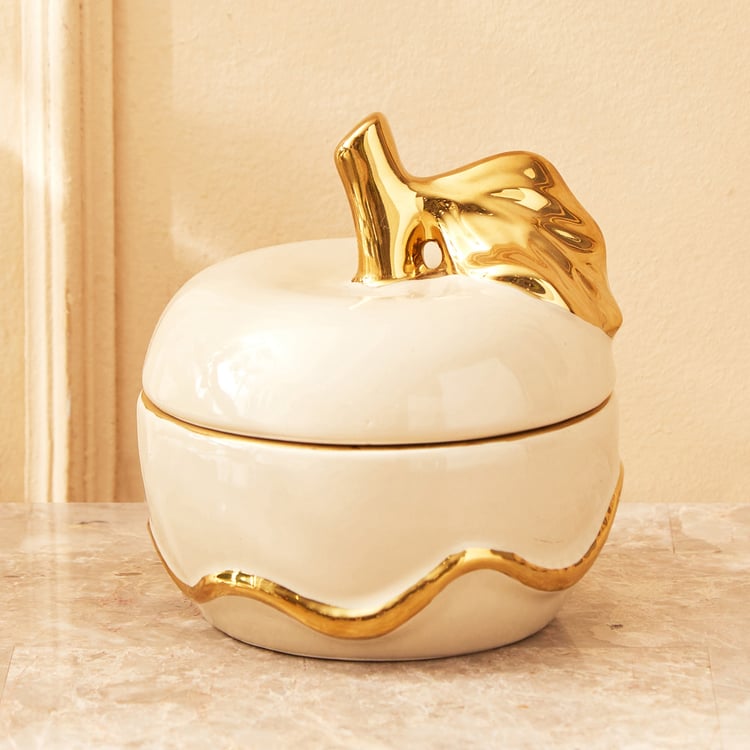 Eternity Viva Orla Ceramic Apple Trinket Box