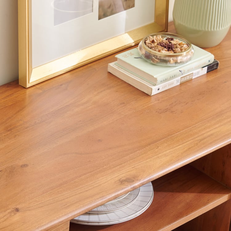 Amanda Acacia Wood Sideboard - Brown