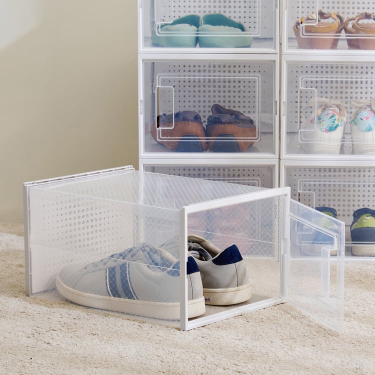 Helios Ethan Click Stackable Shoe Box - L