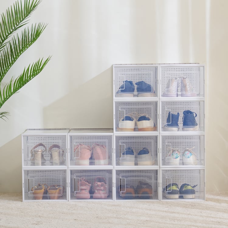 Helios Ethan Click Stackable Shoe Box - L