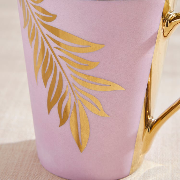 Teresa Zeno Leaf Zing Bone China Printed Mug - 330ml