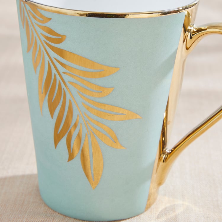 Teresa Zeno Leaf Zing Bone China Printed Mug - 330ml