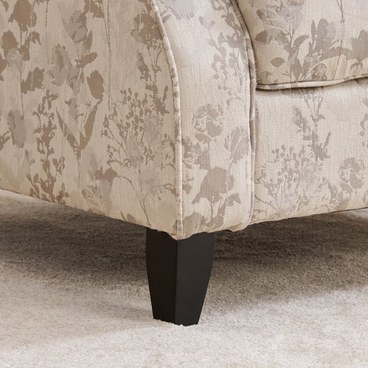 Botanical NXT Fabric Wing Chair - Beige