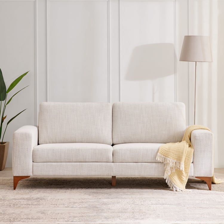 Quebec NXT Fabric 3-Seater Sofa - Beige