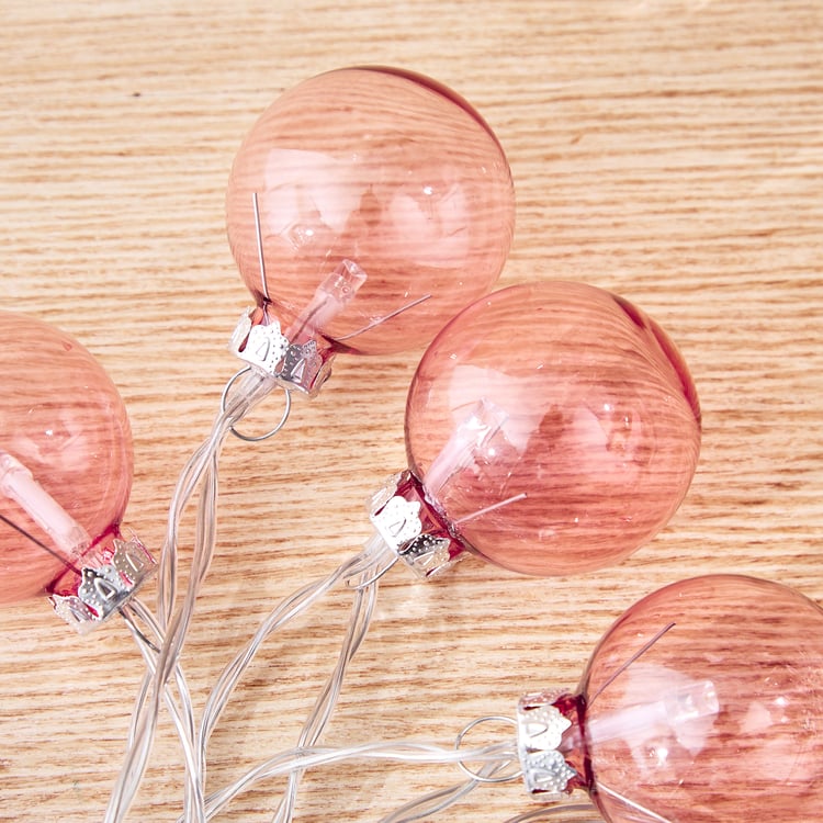 Serena Solitaire Ball String Lights - 10 Bulbs