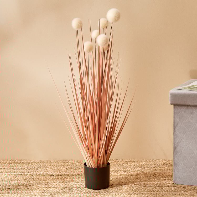 Lets Garden Artificial Pom Pom Plant In Pot