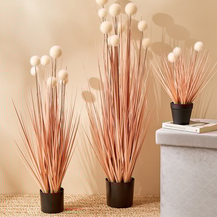 Lets Garden Artificial Pom Pom Plant In Pot