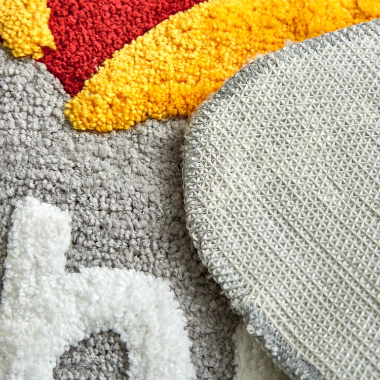 Slate Kids Cloud Anti-Slip Bath Mat - 70x50cm