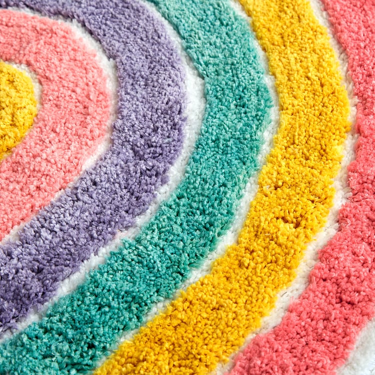 Slate Kids Rainbow Anti-Slip Bath Mat - 70x50cm