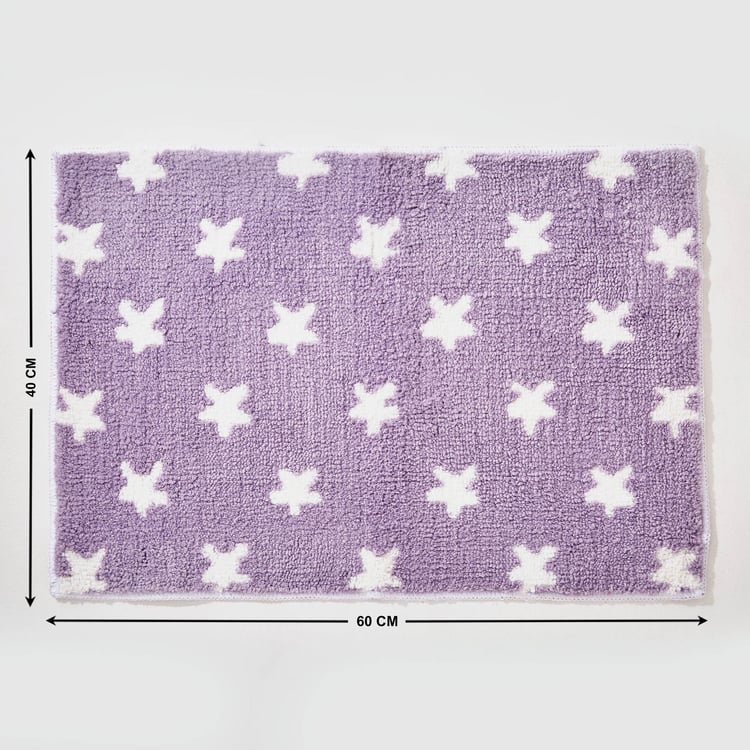 Slate Kids Stars Anti-Slip Bathmat - 60x40cm