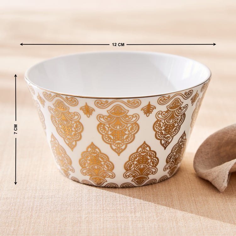 Midas Damask Emily Printed Serving Bowl - 470ml