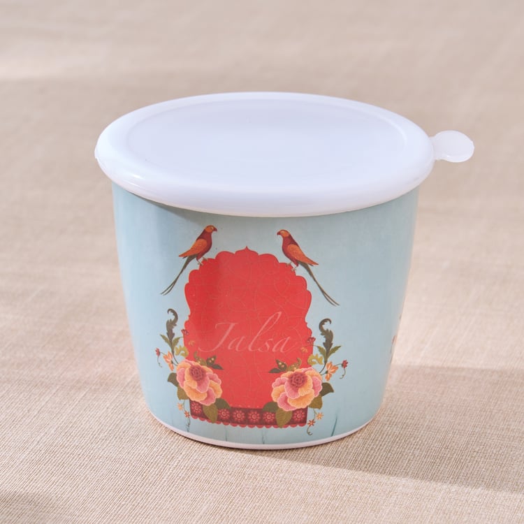 Jalsa Set of 3 Melamine Printed Canisters - 650ml