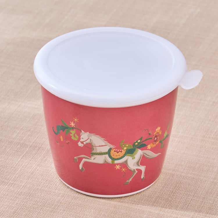 Jalsa Set of 3 Melamine Printed Canisters - 650ml