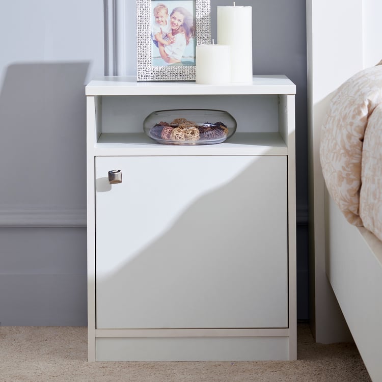 Helios Reynan NXT Bedside Table  - White