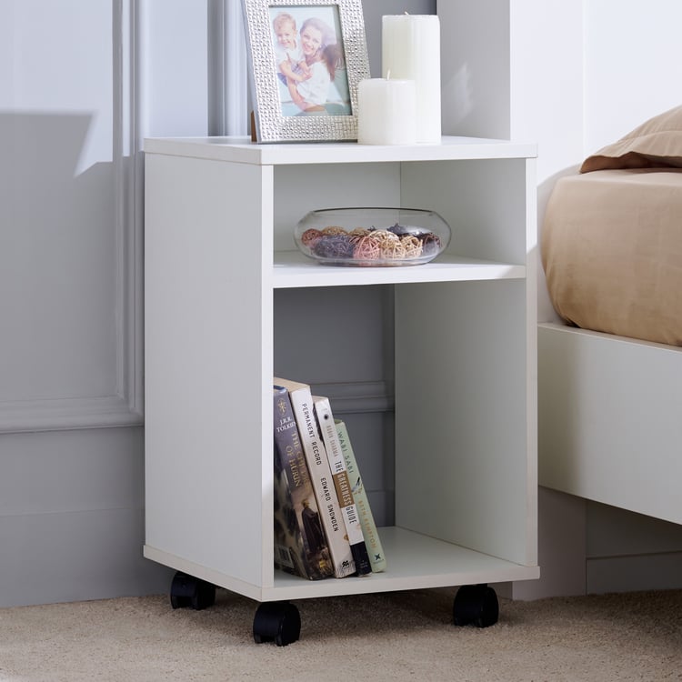 Helios Reynan NXT Bedside Table - White