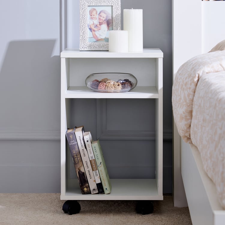 Helios Reynan NXT Bedside Table - White