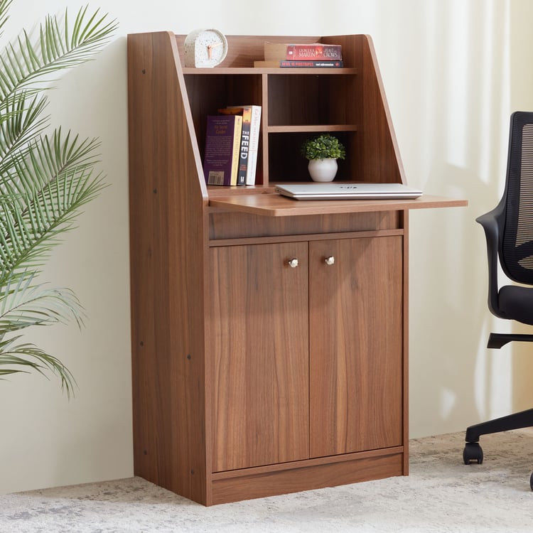 Helios David Study Desk - Teak