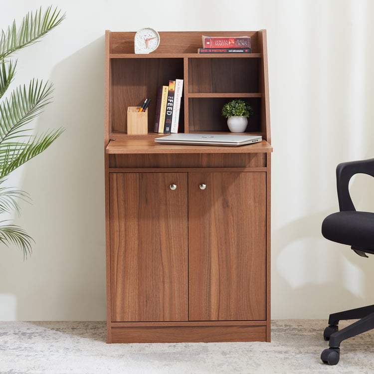 Helios David Study Desk - Teak