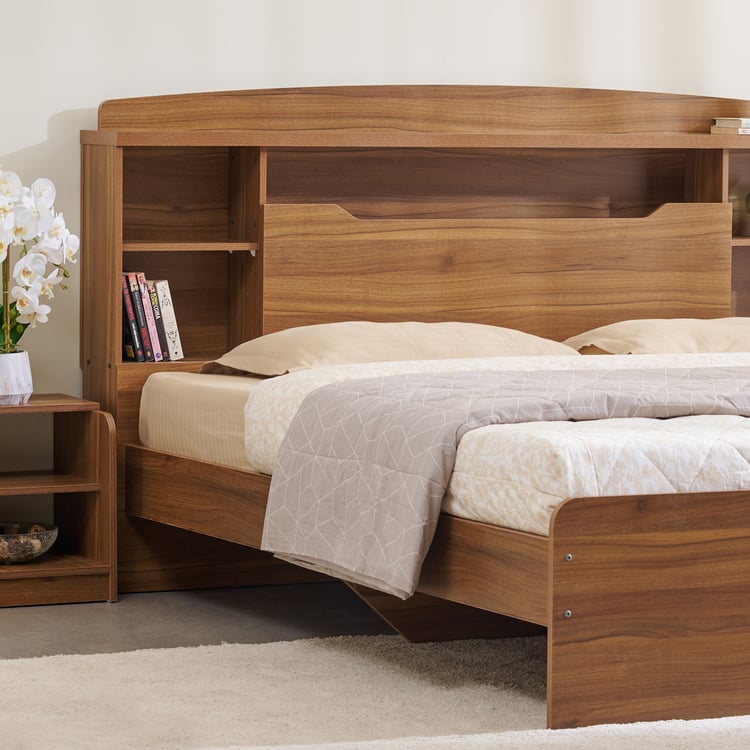 Helios David Smith King Bed - Teak