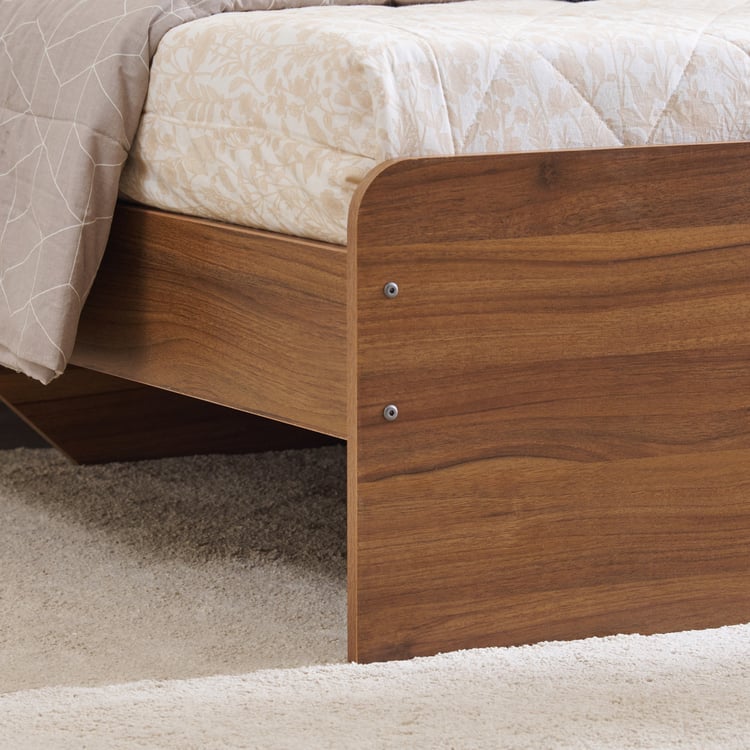 Helios David Smith King Bed - Teak