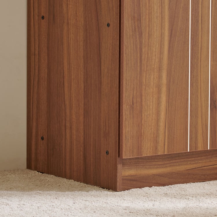 Helios David 4-Door Wardrobe - Brown